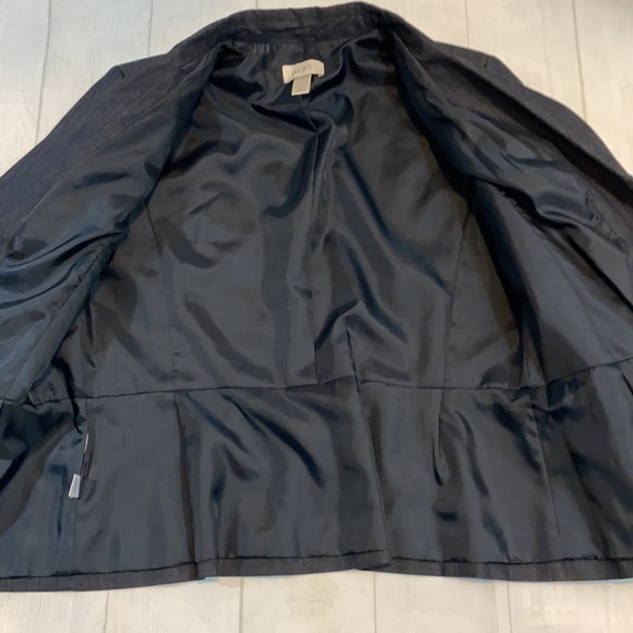 Ann Taylor Loft Pemplum Suit Jacket - Picture 2 of 5
